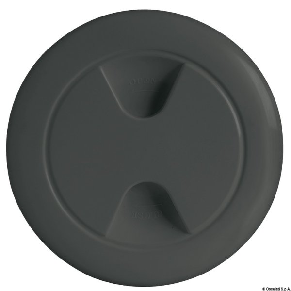 Tappo ispezione nero 127 mm - 20.199.12